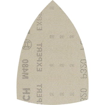 Bosch EXPERT M480 Hook and Loop Large Delta Sanding Sheets for Paint and Wood