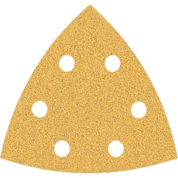 Bosch EXPERT C470 Punched Quick Fit Delta Sanding Sheets for Paint and Wood
