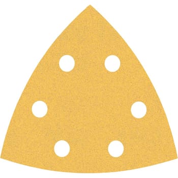 Bosch EXPERT C470 Punched Quick Fit Delta Sanding Sheets for Paint and Wood