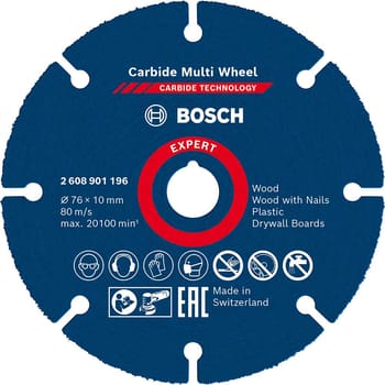 Bosch Expert Carbide Multi Cutting Disc
