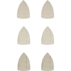 Bosch EXPERT M480 Hook and Loop Large Delta Sanding Sheets for Paint and Wood