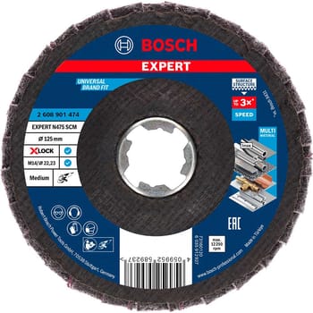 Bosch EXPERT X Lock Surface Conditioning Flap Disc
