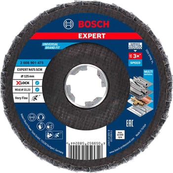 Bosch EXPERT X Lock Surface Conditioning Flap Disc