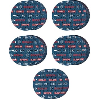 Bosch EXPERT O780 Foil Sanding Discs 150mm