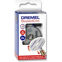 Dremel EZ SpeedClic 3 Piece Cutting Disc Set 