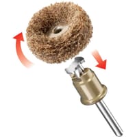 Dremel 511S EZ SpeedClic 2 Piece Abrasive Buffing Wheel Set 