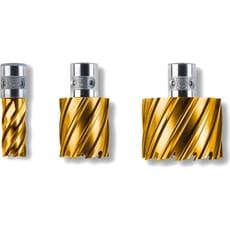 Fein Dura HSS TiN QuickIN Holder Mag Drill Hole Cutter