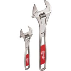 Milwaukee 2 Piece Adjustable Wrench Set