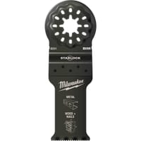 Milwaukee Bi-Metal Starlock Oscillating Multi Tool Plunge Saw Blade 