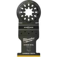 Milwaukee Starlock Oscillating Multi Tool Plunge Carbide Saw Blade 