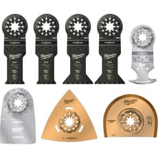Milwaukee 8 Piece Starlock Oscillating Multi Tool Blade Set