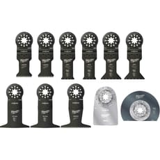 Milwaukee 11 Piece Starlock Oscillating Multi Tool Blade Set