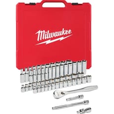 Milwaukee 56 Piece 3/8” Drive Socket Set Metric and SAE