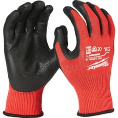 Milwaukee Cut Level 3 Dipped Work Gloves