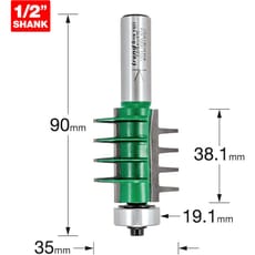 Trend CRAFTPRO Finger Joint Router Cutter