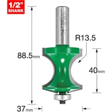 Trend CRAFTPRO Bearing Guided Traditional Torus Router Cutter