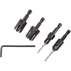 Trend Snappy 4 Piece Drill Countersink and Plug Cutter Set