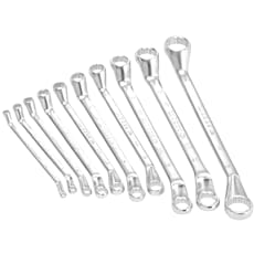 Facom 55A.JD10 10 Piece Deep Offset Ring Spanner Set