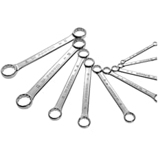 Facom 59.JE12 12 Piece Straight Double Ring Spanner Set