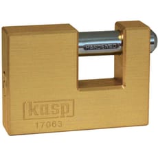 Kasp 170 Series Brass Shutter Padlock 