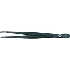CK Precision Universal Black Coated Fine Blunt Tip Tweezers