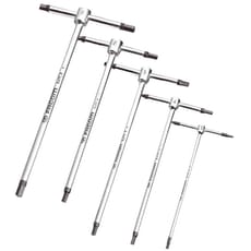 Facom 5 Piece T Handle Hexagon Allen Key Set Metric