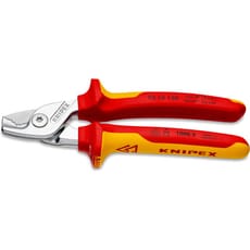 Knipex 95 16 VDE Insulated StepCut Cable Shears 