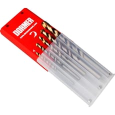 Dormer A089 5 Piece HSS TiN Coated Drill Set