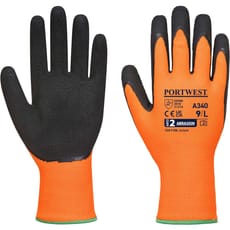 Portwest Latex Foam Hi Vis Grip Gloves