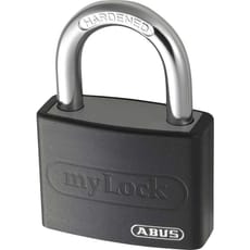 Abus T65AL Series Aluminium Padlock Black Keyed Alike