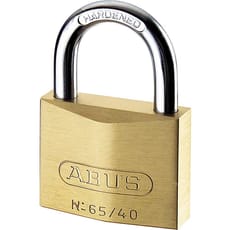 Abus 65 Series Compact Brass Padlock Master Keyed
