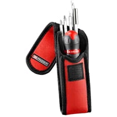 Facom ACL.2A5 3 in 1 Ratcheting Screwdriver 4 Long Double End Blades