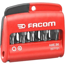 Facom AME.B6 9 Piece Security Torx Screwdriver Bit Set