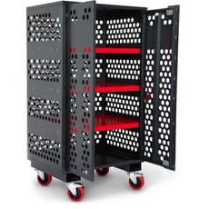 Armorgard Mobile Mesh Secure Fittings and Fixings Cabinet