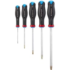Facom Protwist 5 Piece Pozi Screwdriver Set