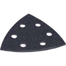 Makita Punched Hook and Loop Black Wood Delta Sanding Sheets