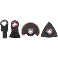 Makita 4 Piece Starlock Tiling Multitool Oscillating Blades Set 