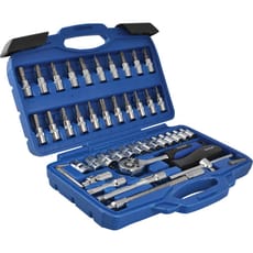 BlueSpot 46 Piece 1/4" Drive Socket and Bit Set Metric