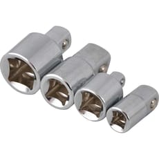 Bluespot 4 Piece Square Drive Socket Adaptor Set