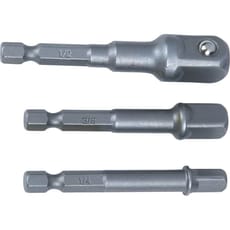 Bluespot 3 Piece Hex Shank Socket Adaptor Set