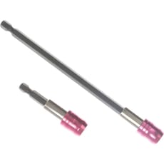 BlueSpot 2 Piece Quick Adaptors Screwdriver Bit Holder Set