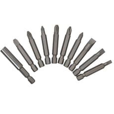 BlueSpot 10 Piece Power Tool Screwdriver Bit Set