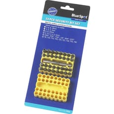 BlueSpot 33 Piece Security Bit Set