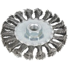 Bluespot Flat Twist Knot Wire Wheel