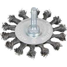 Bluespot Twist Knot Flat Wire Wheel