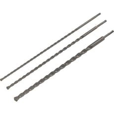 BlueSpot 3 Piece Long SDS Plus Drill Bit Set