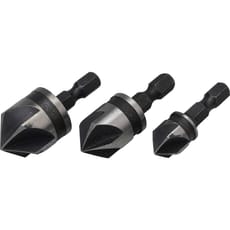 BlueSpot 3 Piece Hex Shank Countersink Set