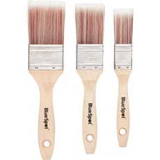 Bluespot 3 Piece Synthetic Paint Brush Set