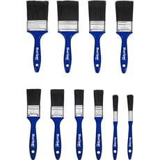 Bluespot 10 Piece Synthetic Workshop Paint Brush Set