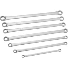 BlueSpot 7 Piece Extra Long Ring Spanner Set